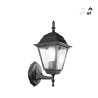 Klassieke buitenwandlamp lantaarn aluminium glas Roma Uplight Aanbod