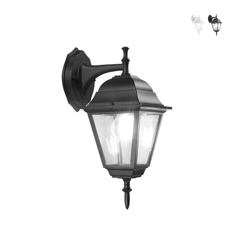 Buitenwandlamp tuin in aluminium en glas Roma Downlight Aanbieding