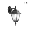 Buitenwandlamp tuin in aluminium en glas Roma Downlight Aanbieding