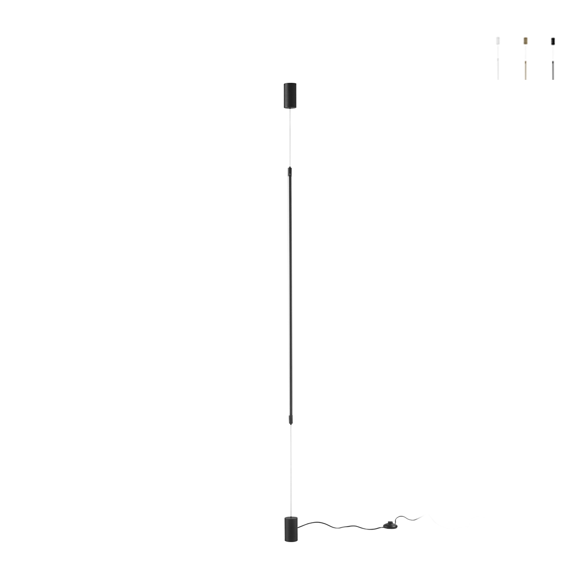 Staande lamp met verstelbare hangende LED-verlichting Gravity Aanbieding Staande lamp met verstelbare hangende LED-verlichting Gravity Aanbieding