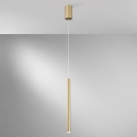 Hanglamp van metaal met verstelbare LED-spotlicht Pype Verkoop