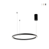 Ronde LED hanglamp design minimalistisch 80cm Hoop Aanbieding