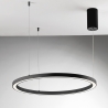 Ronde LED hanglamp design minimalistisch 80cm Hoop Verkoop