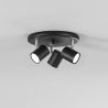 Metalen plafondlamp met 3 verstelbare spots Zero Verkoop