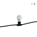 Buiten lichtsnoer met 10 lampen E14 fitting PicNic Aanbieding