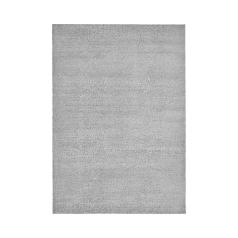 Grijs modern laagpolig tapijt Feel Aanbieding
