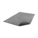 Grijs modern laagpolig tapijt Feel Verkoop