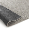Grijs modern vloerkleed voor de woonkamer Feel Verkoop