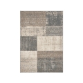 Grijs en beige design tapijt voor de woonkamer Funny Aanbieding
