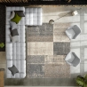 Grijs en beige design tapijt voor de woonkamer Funny Verkoop