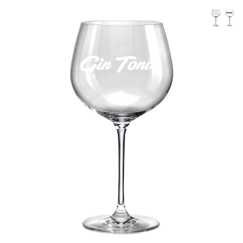 Set van 2 glazen keuken pub bar 780 ml Fatti un Ape Gin Tonic Aanbieding