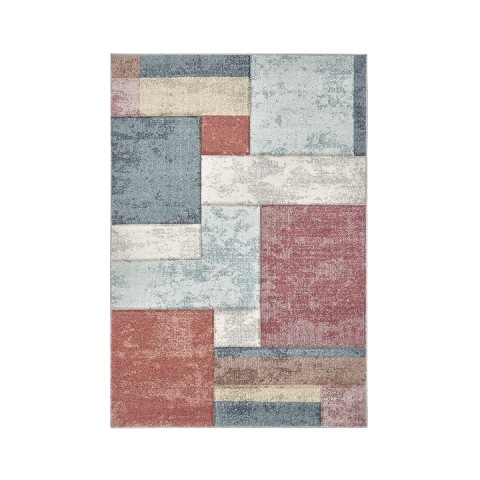 Kleurrijk modern vloerkleed Funny Aanbieding