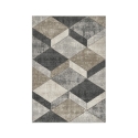 Moderne woonkamer tapijt grijs en beige Funny Aanbieding
