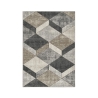 Moderne woonkamer tapijt grijs en beige Funny Aanbieding
