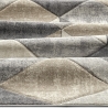 Moderne woonkamer tapijt grijs en beige Funny Verkoop
