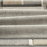 Grijs en beige modern geometrisch tapijt Funny Verkoop