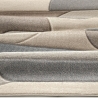 Moderne design tapijt grijs en beige Funny Verkoop