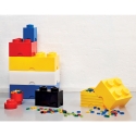 Set van 4 opbergdozen wit blauw rood geel LEGO Storage Brick Multi Pack Aanbod