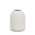 Papyrus keramische cilinder bloempot wit Ø15,8x19,5cm Aanbieding