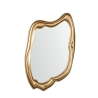 Asymmetrische design wandspiegel met gouden lijst Felipe Aanbieding