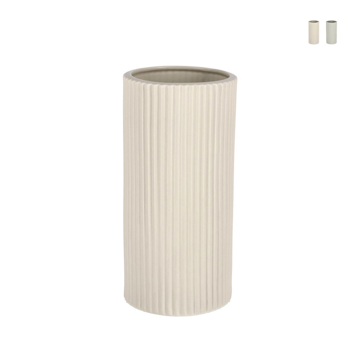 Cilindrische plantenpot voor binnen van porselein Ø12,5x26cm Vivy L Aanbieding Cilindrische plantenpot voor binnen van porselein Ø12,5x26cm Vivy L Aanbieding