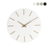 Ronde wandklok met gouden wijzers, minimalistisch design, 40cm Timeline Karakteristieken