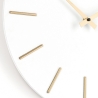Ronde wandklok met gouden wijzers, minimalistisch design, 40cm Timeline Afmetingen