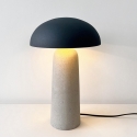 Moderne grijze design tafellamp 25x39,5 Delphine Verkoop