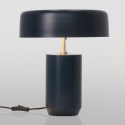 Vintage blauw metalen bureaulamp Kaithal Verkoop