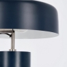 Vintage blauw metalen bureaulamp Kaithal Aanbod