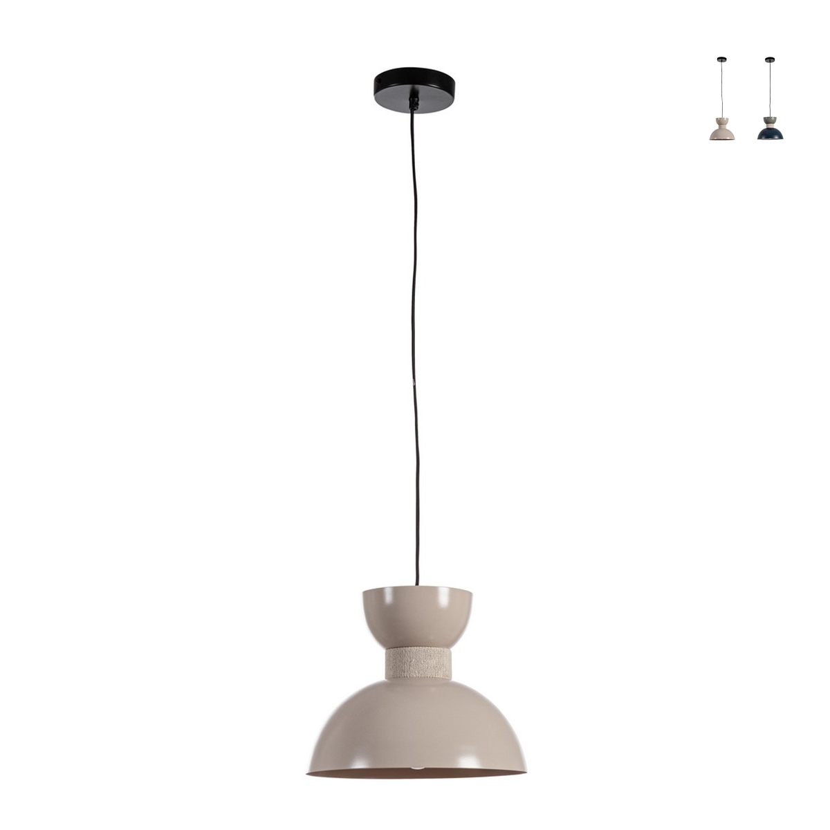 Jabalpur hanglamp in metaal met eigentijdse stijl Aanbieding Jabalpur hanglamp in metaal met eigentijdse stijl Aanbieding