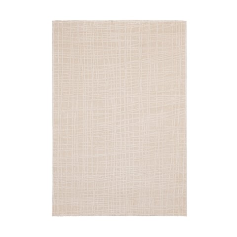 Moderne rechthoekige woonkamer tapijt beige crèmewit 200x290cm Tania Aanbieding