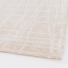 Moderne rechthoekige woonkamer tapijt beige crèmewit 200x290cm Tania Verkoop