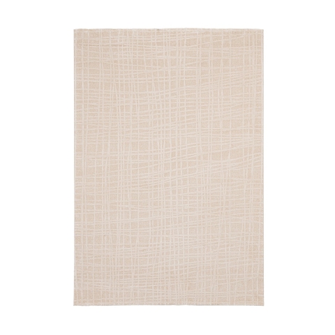 Moderne rechthoekig vloerkleed voor de woonkamer 160x230cm beige crème Tania Aanbieding