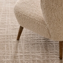 Moderne rechthoekige woonkamer tapijt beige crèmewit 200x290cm Tania Aanbod