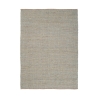 Rechthoekig vloerkleed 200x300 blauw voor woonkamer in jute en katoen Ruanda Aanbieding