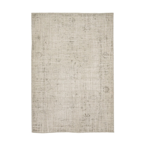 Beige tapijt voor woonkamer/keuken 200x290cm van viscose en wol Arena Aanbieding