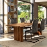 Beige tapijt voor woonkamer/keuken 200x290cm van viscose en wol Arena Kortingen