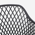 Moderne design stoel in polypropyleen met armleuningen Vetra Karakteristieken