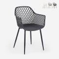 Moderne design stoel in polypropyleen met armleuningen Vetra Aanbieding