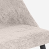 Moderne chenille stoel Lotur Voorraad