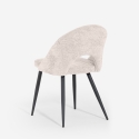 Moderne chenille stoel Lotur Verkoop