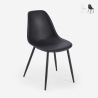 Elegante polypropyleen stoel voor keuken en eetkamer Lusar Aanbieding