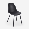 Elegante polypropyleen stoel voor keuken en eetkamer Lusar Catalogus