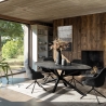 Moderne rechthoekige woonkamer vloerkleed 155x230cm zilvergrijs Suri Kortingen