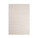 Modern vloerkleed voor woonkamer en slaapkamer 200x290cm crème Zina Aanbieding