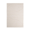Modern vloerkleed voor woonkamer en slaapkamer 200x290cm crème Zina Aanbieding