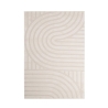Modern vloerkleed voor woonkamer en slaapkamer 200x290cm crème Zina Aanbieding