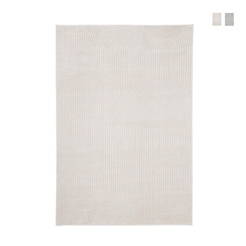 Vloerkleed woonkamer slaapkamer van viscose en chenille 160x230cm Klab Aanbieding