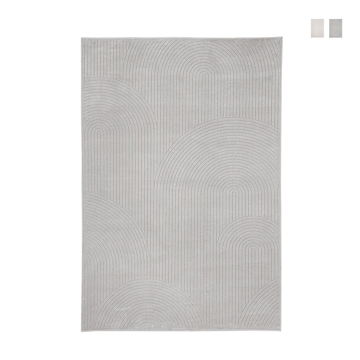 Vloerkleed woonkamer slaapkamer van viscose en chenille 160x230cm Klab Voorraad Vloerkleed woonkamer slaapkamer van viscose en chenille 160x230cm Klab Voorraad